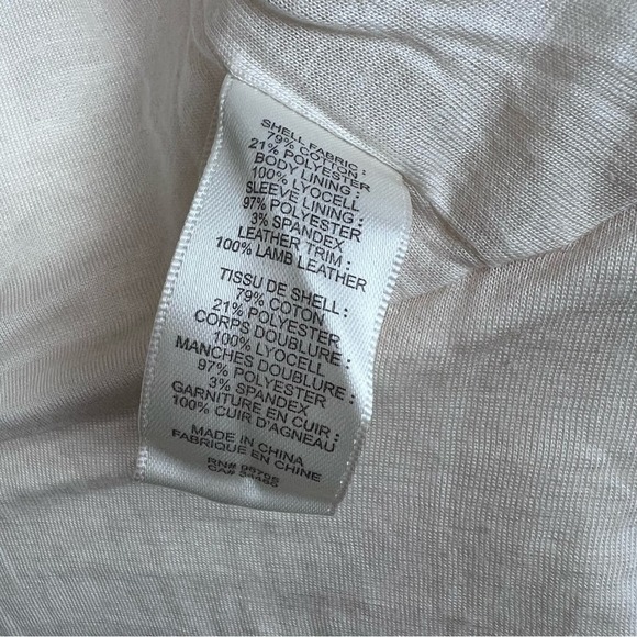 Rebecca Taylor Double Face Jersey Jacket in Cream - Picture 14 of 16